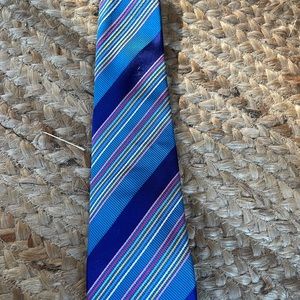 Charles Tyrwhitt necktie. Bright and summery.